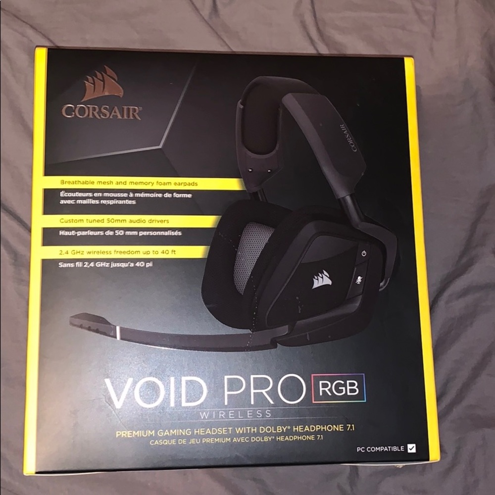 Void pro(RGB)  wireless premium  gaming headset